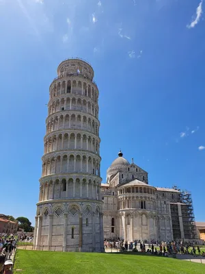 Пизанская башня италия | Премиум Фото