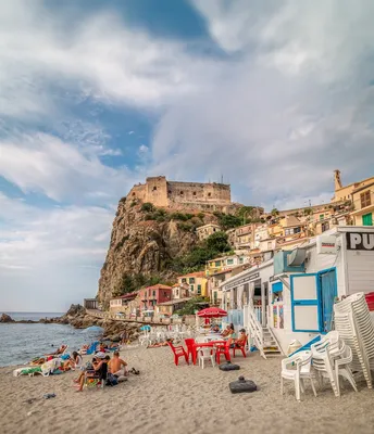 Panoramic View Of Scalea. Calabria. Italy. Stock Photo, Picture and Royalty  Free Image. Image 16484169.