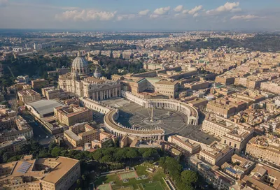 Ватикан - карта Ватикана и Рима (Лацио - Италия)