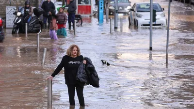 Милан затопило после сильного шторма на севере Италии