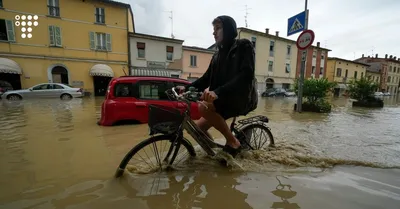 Шторм в Италии – север Италии накрыл шторм, затопило Милан – на юге Италии  пожары – погибли люди