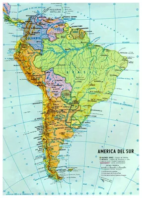 Черный контур карты Южной Америки Иллюстрация вектора - иллюстрации  насчитывающей колумбия, график: 157830209