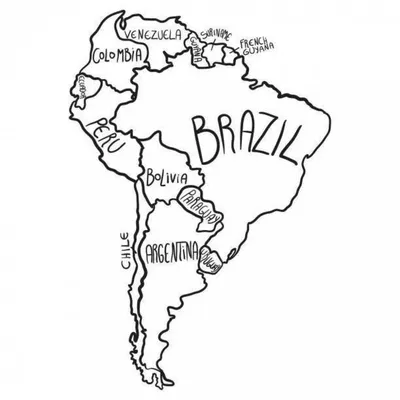 Карта Южной америки. Какие страны находятся в Южной америке. Столицы  государств в Южной америке. Карта Мира. Справочник. Где находится Бразилия,  Аргентина, Венесуэла. Как называется столица. Найти на карте. Буэнос-Айрес,  Бразилиа, Каракас. Сайт.