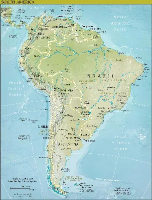Южная Америка. География материка. География - легко! | Южная америка,  География, Америка