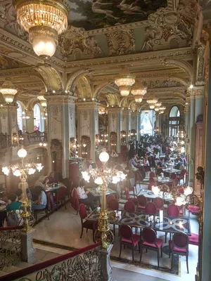 The Most Beautiful Café in the World - New York Café Budapest, Hungary