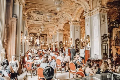 The Most Beautiful Café in the World - New York Café Budapest, Hungary