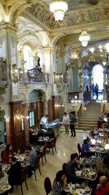 Visiting Cafe New York Budapest - the most beautiful cafe in the world
