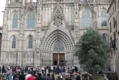Кафедральный собор Барселоны в г. Barcelona - Достопримечательности в  Испании