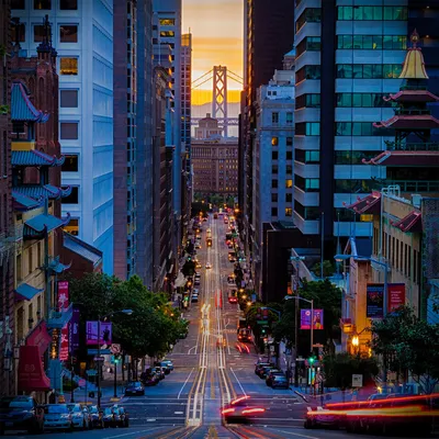 Калифорния-стрит в Сан-Франциско