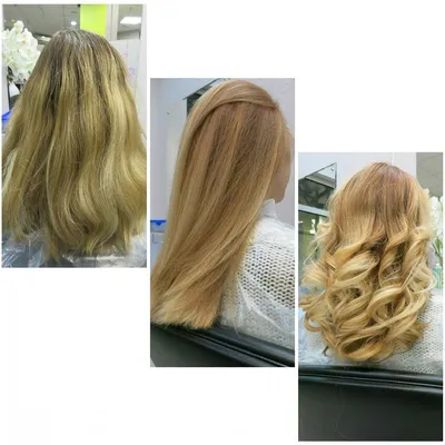 Окрашивание волос в Минске - цены и фото окрашивания волос До и После