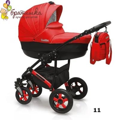 CAMARELO Sevilla XSE-5 Детская коляска 2 в 1 / BabyBest.lv