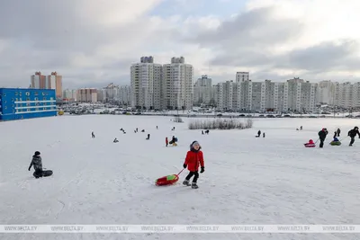 Вечер в городе. / Минск, Каменная горка Осень 2020 г