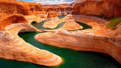 Живописная кривая Колорадо в Аризоне Каньоны США Стоковое Изображение -  изображение насчитывающей палуба, каньон: 101603301