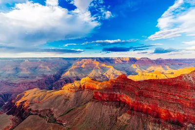 Картинка Гранд-Каньон парк США Горы каньоны Природа Природа 1280x526