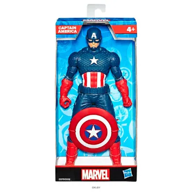 Игрушка фигурка Hasbro велью Marvel 25см Капитан америка 33499 в  Новосибирске – купить в магазине Маяк