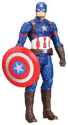 Интерактивная игрушка Капитан Америка - (30 см.)- 850 руб. Купить в Москве  - Купить по лучшей цене