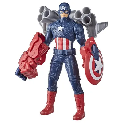 Коллекционная игрушка Marvel Captain America (Капитан Америка): продажа,  цена в Алматы. Интерактивные детские игрушки от \"SPORT NA DOM\" - 86362786