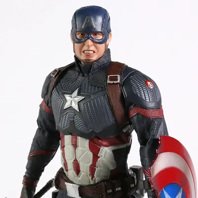 Мстители, финал, Капитан Америка, масштаб 1:6, Сумасшедшие игрушки, 12  дюймов, фигурка, модель, игрушка | AliExpress