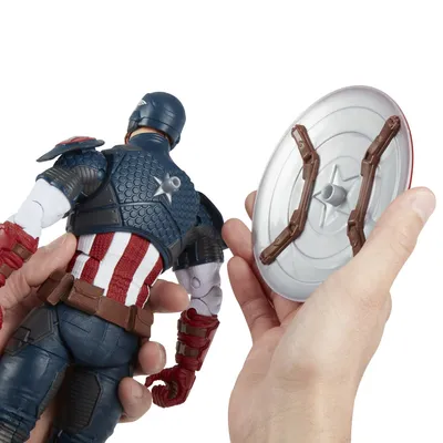 Игрушка Герой Marvel \"Капитан Америка\", со щитом YJ422-1C 30см.  (1132291395) купить в Черкасской области за 290 грн