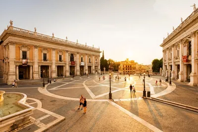 Рим, Италия, капитолий в центре - панорама Редакционное Стоковое  Изображение - изображение насчитывающей история, культура: 94033399