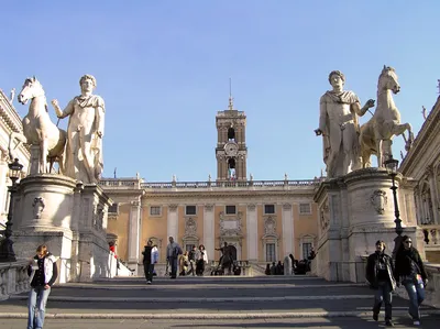 Капитолий в Рим редакционное стоковое изображение. изображение  насчитывающей больш - 69414029