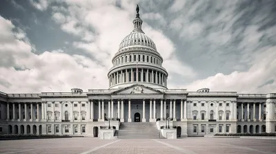 Капитолий США в DC Вашингтона на зиме Стоковое Изображение - изображение  насчитывающей соединено, достопримечательностью: 134547721