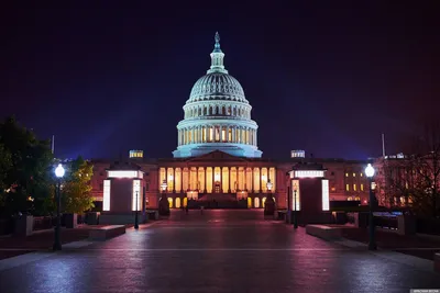 Капитолий в Вашингтон, D стоковое фото. изображение насчитывающей закат -  103460552