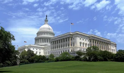 Вид на Капитолий в Вашингтоне | РИА Новости Медиабанк