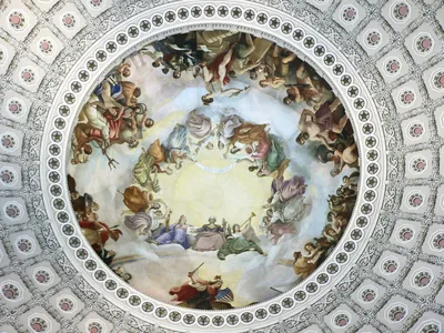 Репродукции Картин капитолий . Вашингтон , D . с . по Thomas Doughty  (1793-1856, United States) | WahooArt.com