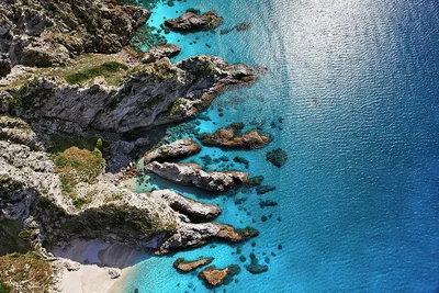 Capo Vaticano Beach with Rocks, Calabria, Italy Stock Photo - Image of  seashore, architecture: 252307830