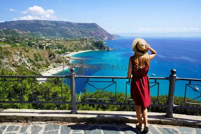 Capo Vaticano beach