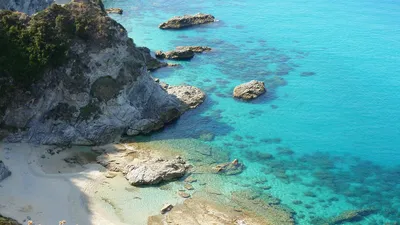 view on Capo Vaticano near Tropea in Calabria, Italy Stock Photo | Adobe  Stock