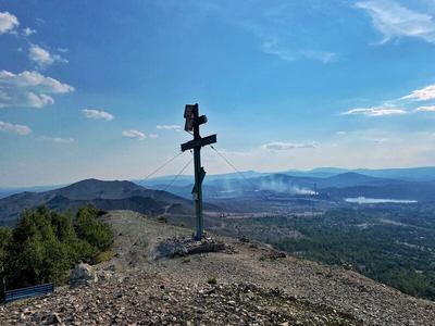 Река Сак-Элга (Сак-Елга). Город Карабаш. Челябинская область.