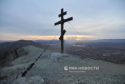 Гора Карабаш, Челябинская область — поклонный крест, надпись Спаси и  сохрани, высота, как добраться