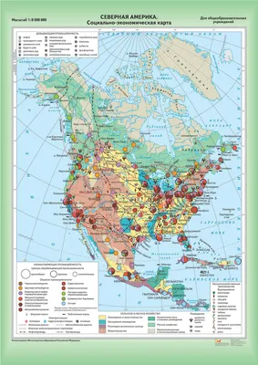 Южная Америка. Политическая карта - Части света - Каталог | Каталог  векторных карт