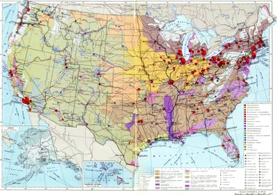 Подробная топографическая карта США. Соединенные Штаты Америки – детальная  топографическая карта | Auto-Maps.com | Карты всех стран мира