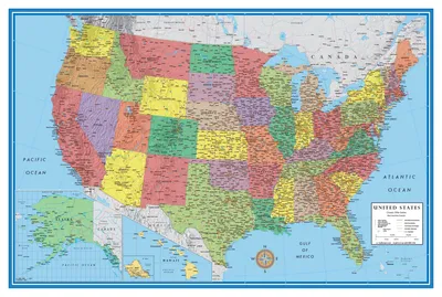 Политическая карта Америки в 1794 году | Микс психологии, истории и  управления персоналом | Дзен