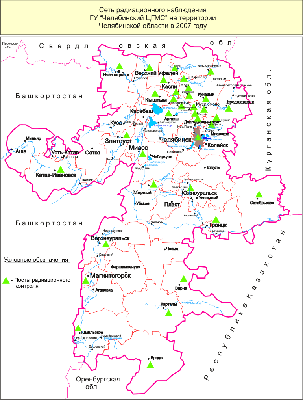 Карта Чкаловской и Челябинской области, Башкирской АССР. 1939 год - Краевед  Оренбуржья