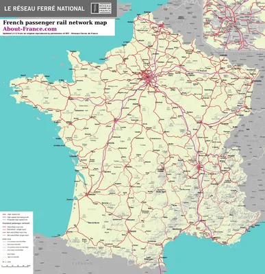 Города Франции на карте | Карта Франции с городами - AnnaMap.ru