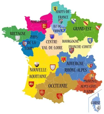 Более подробная карта Франции физическая. Иллюстрация вектора - иллюстрации  насчитывающей французско, франция: 186090923