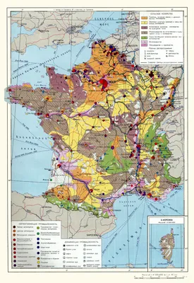 Карта Франции | Natalia Mashyanova | Дзен
