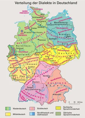 Карта Германии (на немецком языке) - купить | КАРО