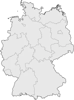 TIMES OF UKRAINE - Карта Германии - Germany map - TimesOfU.com