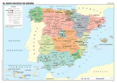 Карты Испании | МЕРКАТОР