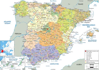 Испания - Евразийский почвенный портал