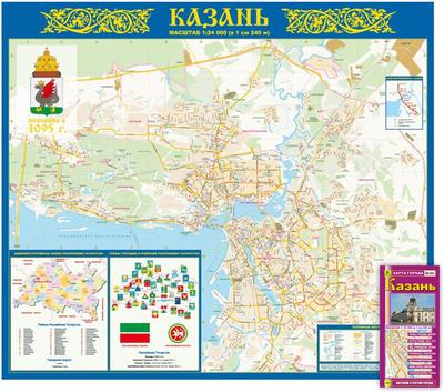 Карта Казани — Mapny
