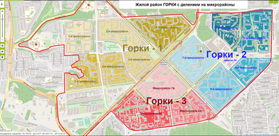 Карта Казани