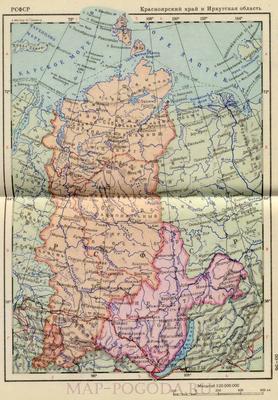 Топографическая карта Красноярского края для OziExplorer, Garmin