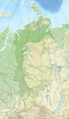 Красноярский край. Физическая карта - Регионы - Каталог | Каталог векторных  карт
