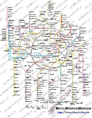 Альтернативные карты метро Москвы | Как это сделано | Дзен